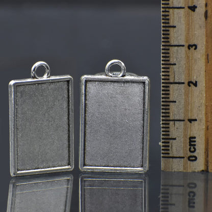 Gift To Love | Metal Craft Fitting Rectangle | Pcs : 2 Pcs | Code : MC-1005