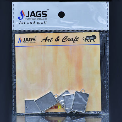 Gift To Love | Metal Craft Fitting Rectangle | Pcs : 2 Pcs | Code : MC-1005