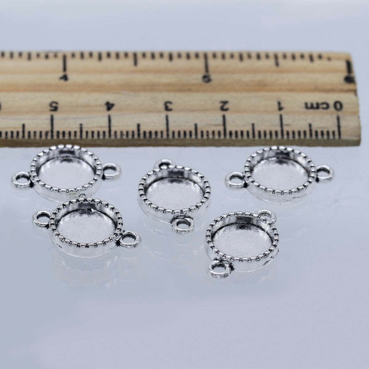 Gift To Love | Metal Craft Fitting Round Double Hole | Pcs : 5 Pcs | Code : MC-1043