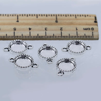 Gift To Love | Metal Craft Fitting Round Double Hole | Pcs : 5 Pcs | Code : MC-1043