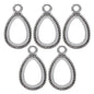 Gift To Love | Metal Craft Fitting Drop | Pcs : 5 Pcs | Code : MC-1275
