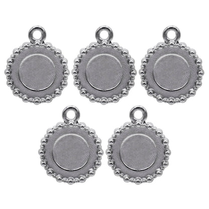 Gift To Love | Metal Craft Fitting Round | Pcs : 5 Pcs | Code : MC-1381