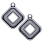 Gift To Love | Metal Craft Fitting Square | Pcs : 2 Pcs | Code : MC-1382