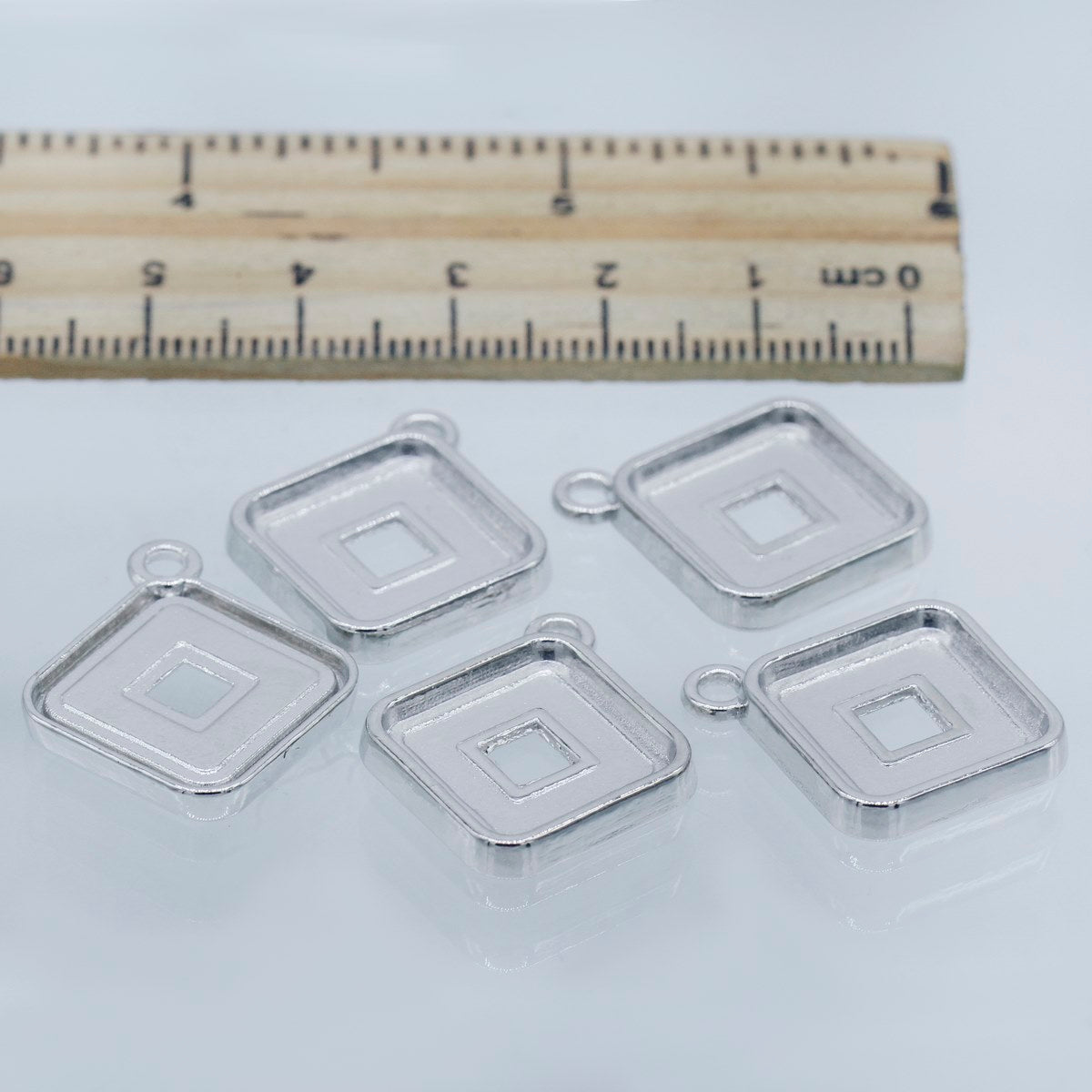 Gift To Love | Metal Craft Fitting Square | Pcs : 5 Pcs | Code : MC-1383
