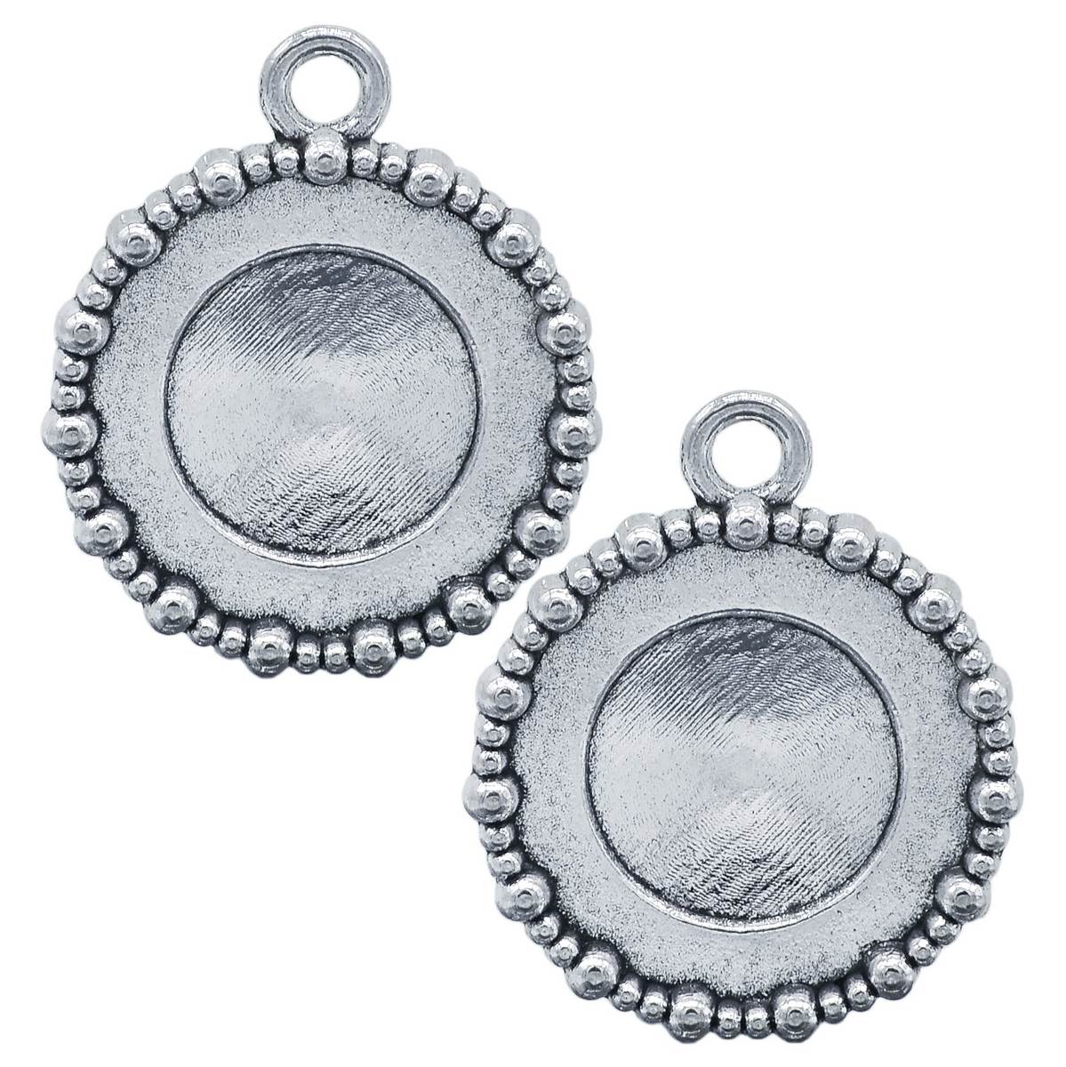 Gift To Love | Metal Craft Fitting Round | Pcs : 2 Pcs | Code : MC-1400