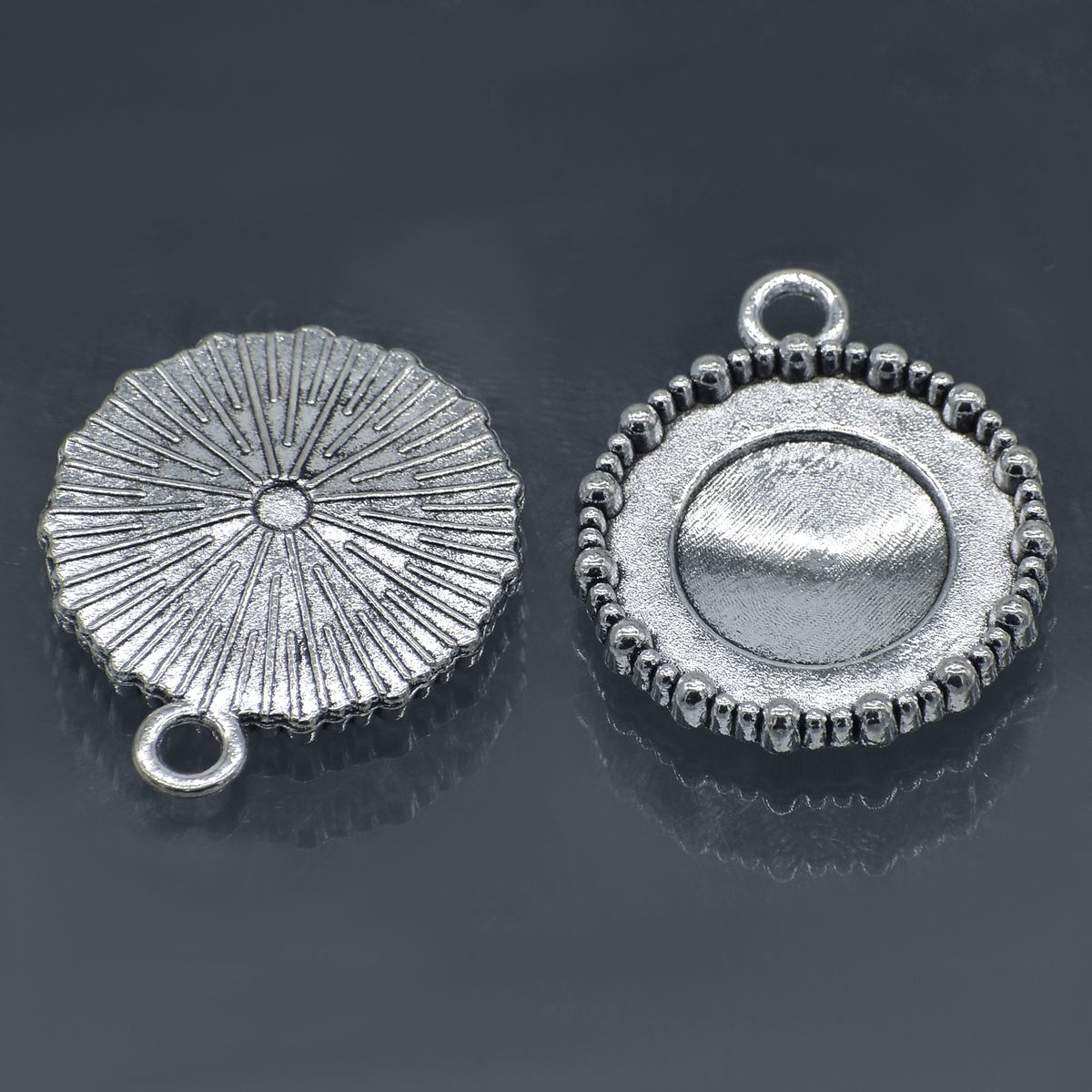 Gift To Love | Metal Craft Fitting Round | Pcs : 2 Pcs | Code : MC-1400