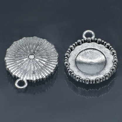 Gift To Love | Metal Craft Fitting Round | Pcs : 2 Pcs | Code : MC-1400