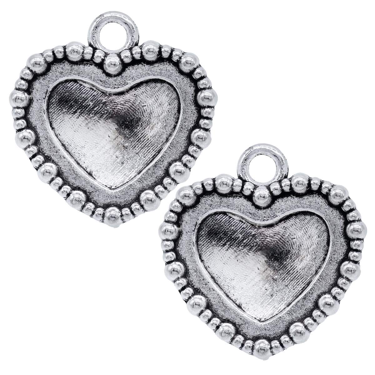 Gift To Love | Metal Craft Fitting Heart | Pcs : 2 Pcs | Code : MC-1403