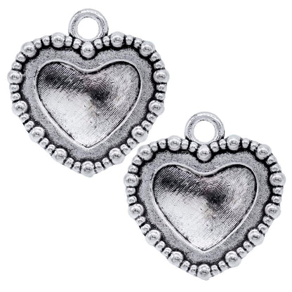 Gift To Love | Metal Craft Fitting Heart | Pcs : 2 Pcs | Code : MC-1403