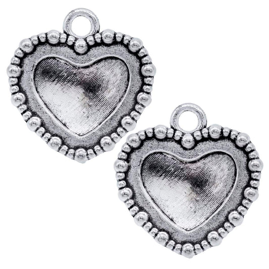 Gift To Love | Metal Craft Fitting Heart | Pcs : 2 Pcs | Code : MC-1403
