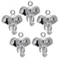 Gift To Love | Metal Craft Fitting Elephant Head | Pcs : 5 Pcs | Code : MC-1478