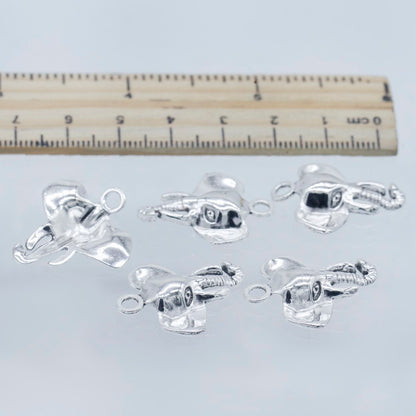 Gift To Love | Metal Craft Fitting Elephant Head | Pcs : 5 Pcs | Code : MC-1478