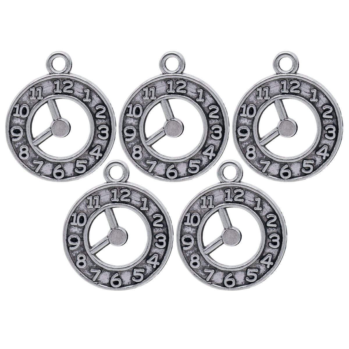 Gift To Love | Metal Craft Fitting Number Clock | Pcs : 5 Pcs | Code : MC-1617