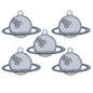 Gift To Love | Metal Craft Fitting Space Moon | Pcs : 5 Pcs | Code : MC-1772