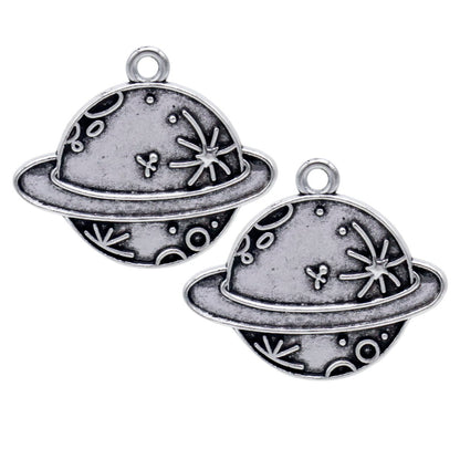 Gift To Love | Metal Craft Fitting Space Moon | Pcs : 2 Pcs | Code : MC-1779