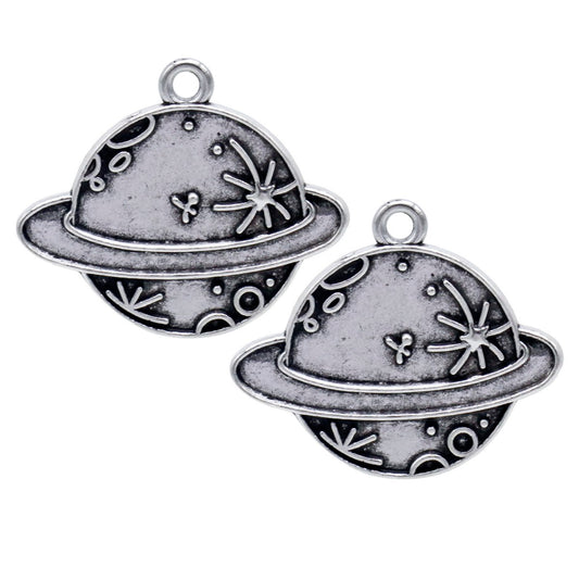 Gift To Love | Metal Craft Fitting Space Moon | Pcs : 2 Pcs | Code : MC-1779