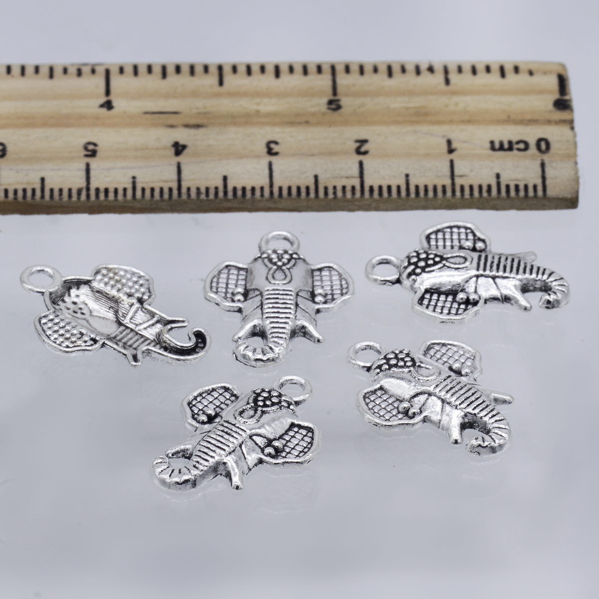 Gift To Love | Metal Craft Fitting Elephant Head | Pcs : 5 Pcs | Code : MC-2034