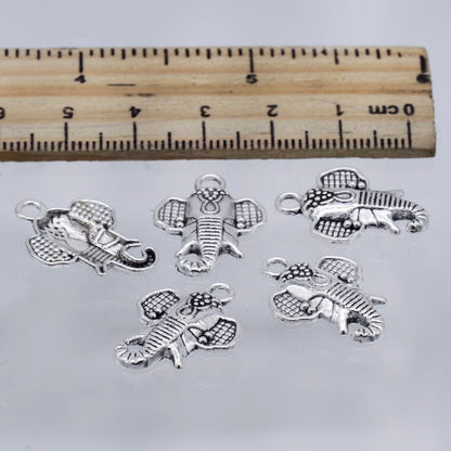 Gift To Love | Metal Craft Fitting Elephant Head | Pcs : 5 Pcs | Code : MC-2034
