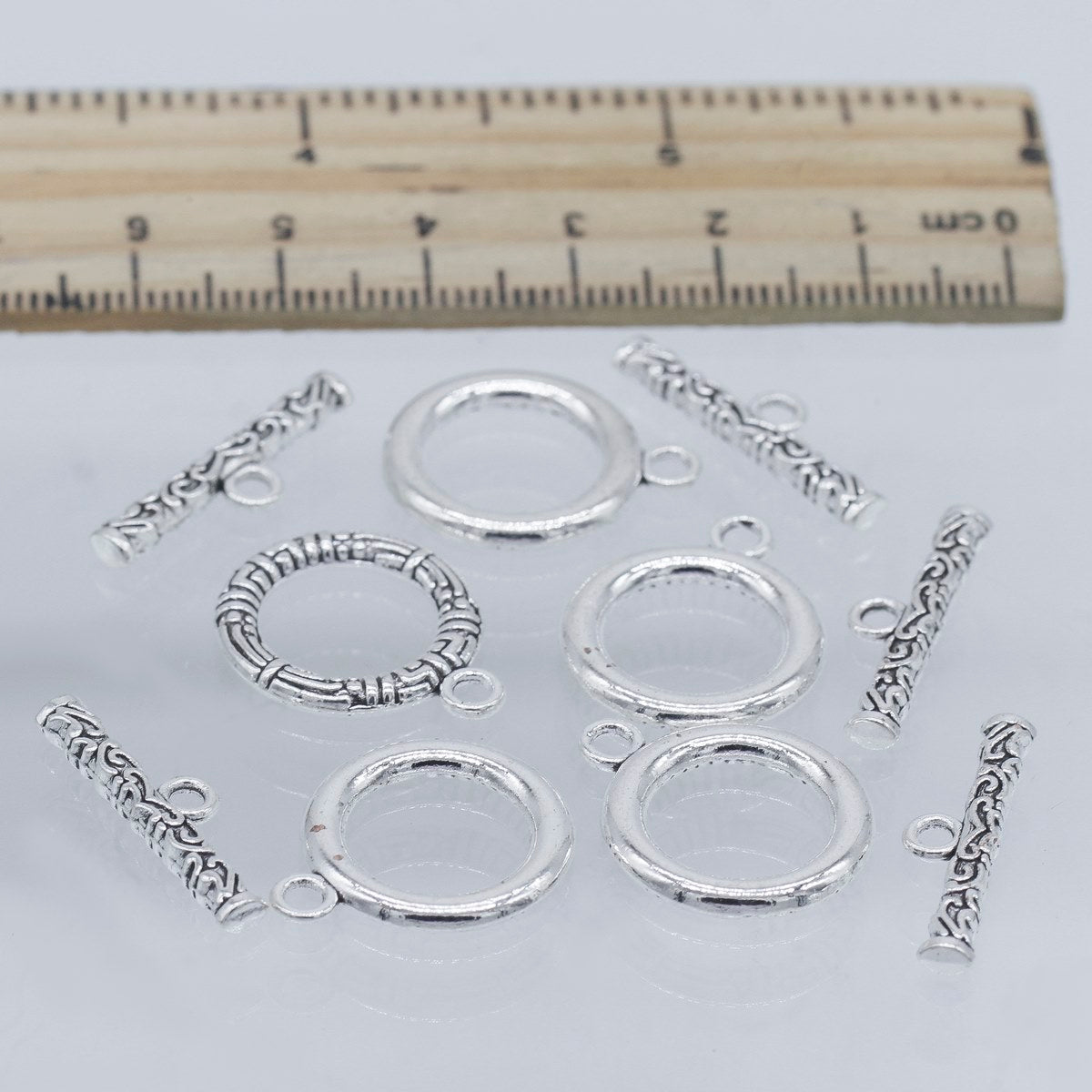 Gift To Love | Metal Craft Fitting Set Toggle Clasp | Pcs : 5 Pcs | Code : MC-2065