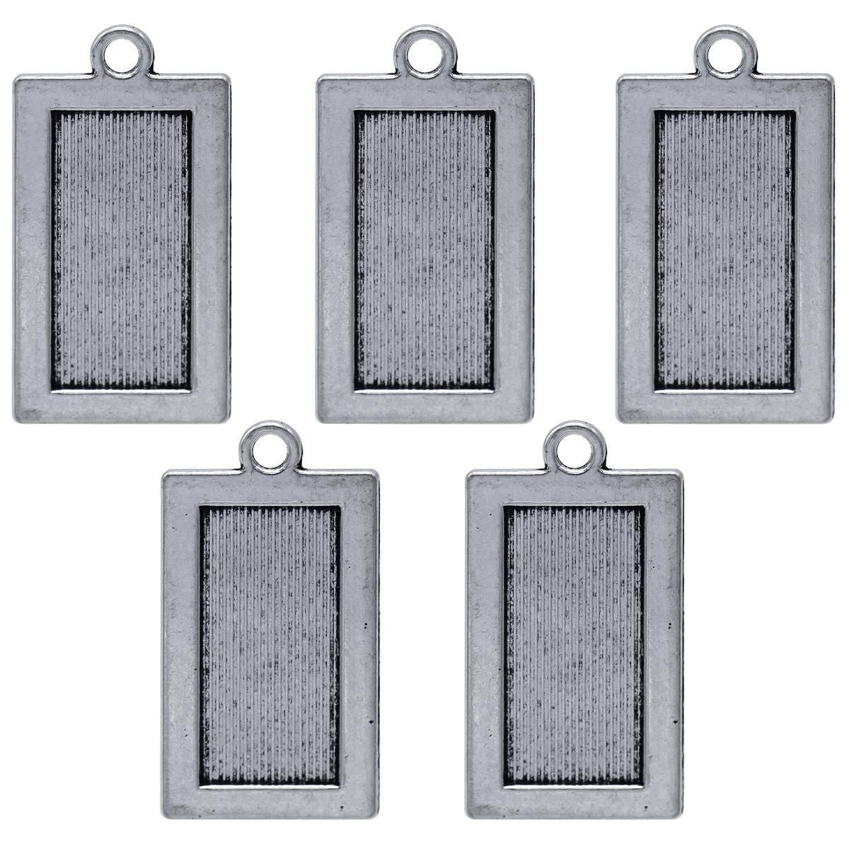 Gift To Love | Metal Craft Fitting Rectangle | Pcs : 5 Pcs | Code : MC-2386