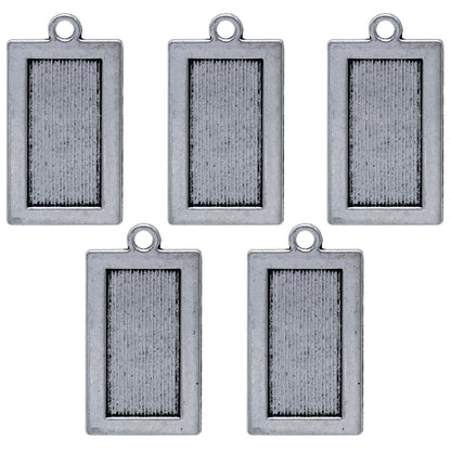 Gift To Love | Metal Craft Fitting Rectangle | Pcs : 5 Pcs | Code : MC-2386
