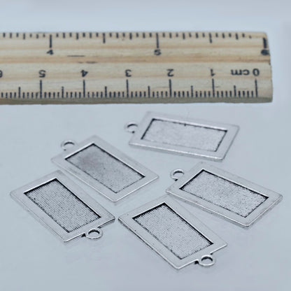 Gift To Love | Metal Craft Fitting Rectangle | Pcs : 5 Pcs | Code : MC-2386