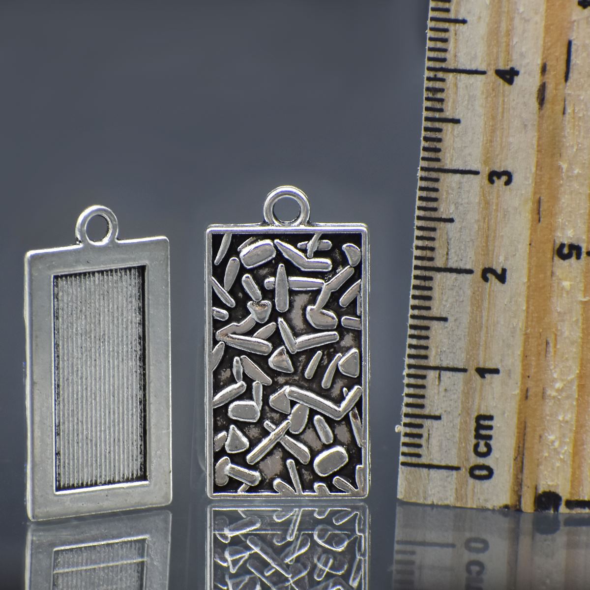 Gift To Love | Metal Craft Fitting Rectangle | Pcs : 5 Pcs | Code : MC-2386