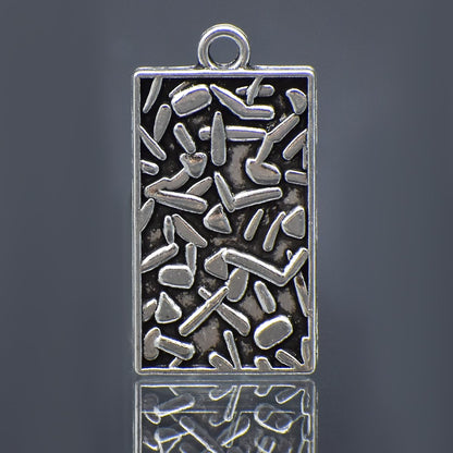 Gift To Love | Metal Craft Fitting Rectangle | Pcs : 5 Pcs | Code : MC-2386