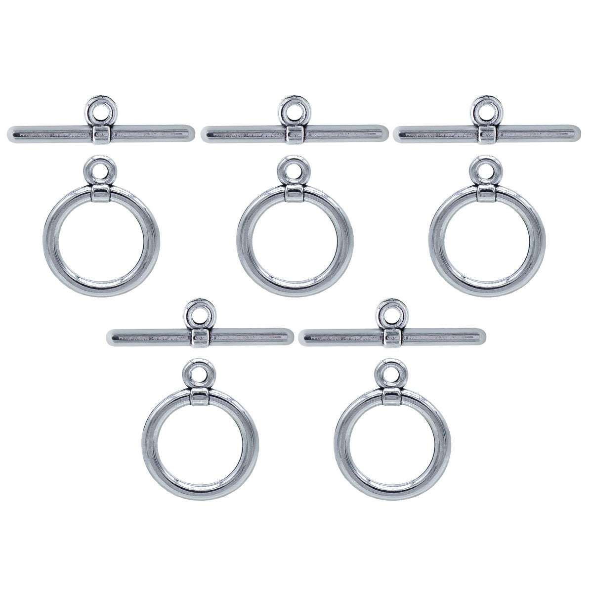 Gift To Love | Metal Craft Fitting Set Toggle Clasp | Pcs : 5 Pcs | Code : MC-2849
