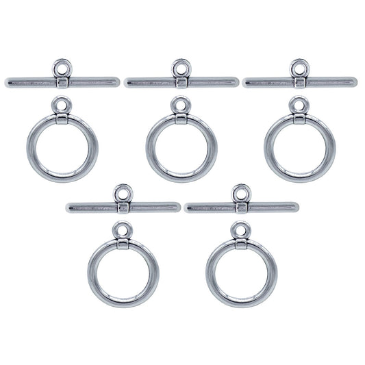 Gift To Love | Metal Craft Fitting Set Toggle Clasp | Pcs : 5 Pcs | Code : MC-2849