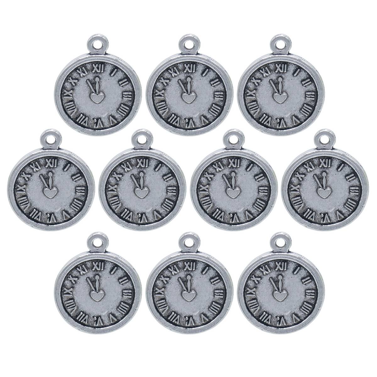 Gift To Love | Metal Craft Fitting Roman Clock | Pcs : 10 Pcs | Code : MC-2935