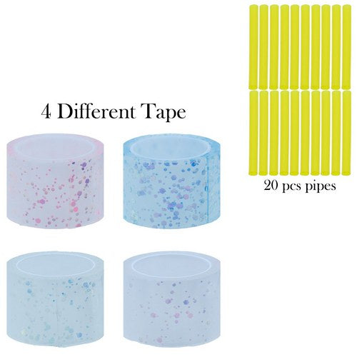 Gift To Love | Nano Blowable Bubble Tape 1 Pcs 3.6CMX1Y | Code : MC-30372
