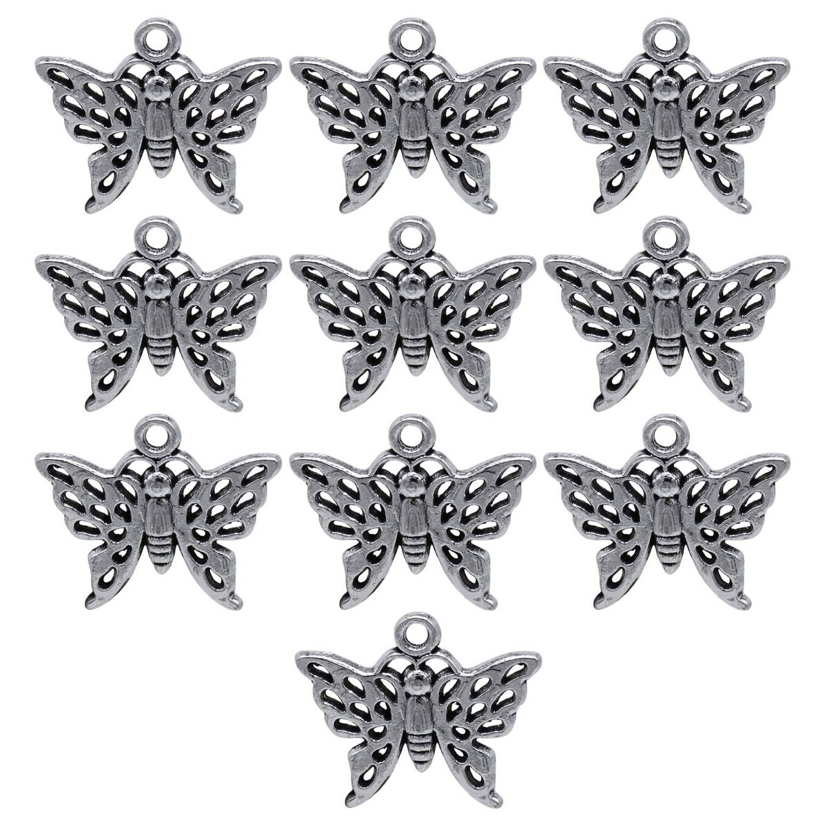 Gift To Love | Metal Craft Fitting Butterfly | Pcs : 10 Pcs | Code : MC-3152