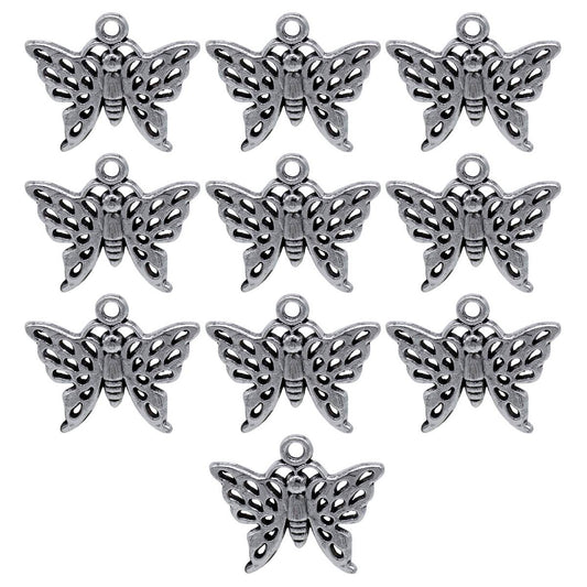 Gift To Love | Metal Craft Fitting Butterfly | Pcs : 10 Pcs | Code : MC-3152