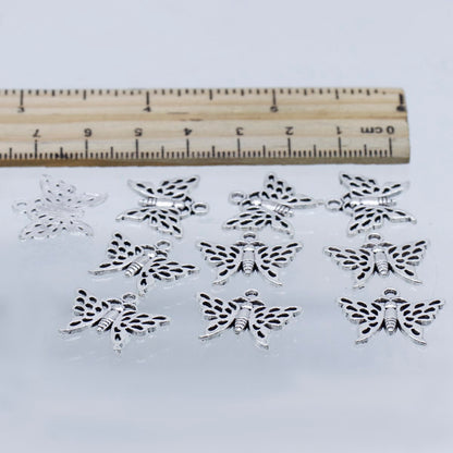 Gift To Love | Metal Craft Fitting Butterfly | Pcs : 10 Pcs | Code : MC-3152