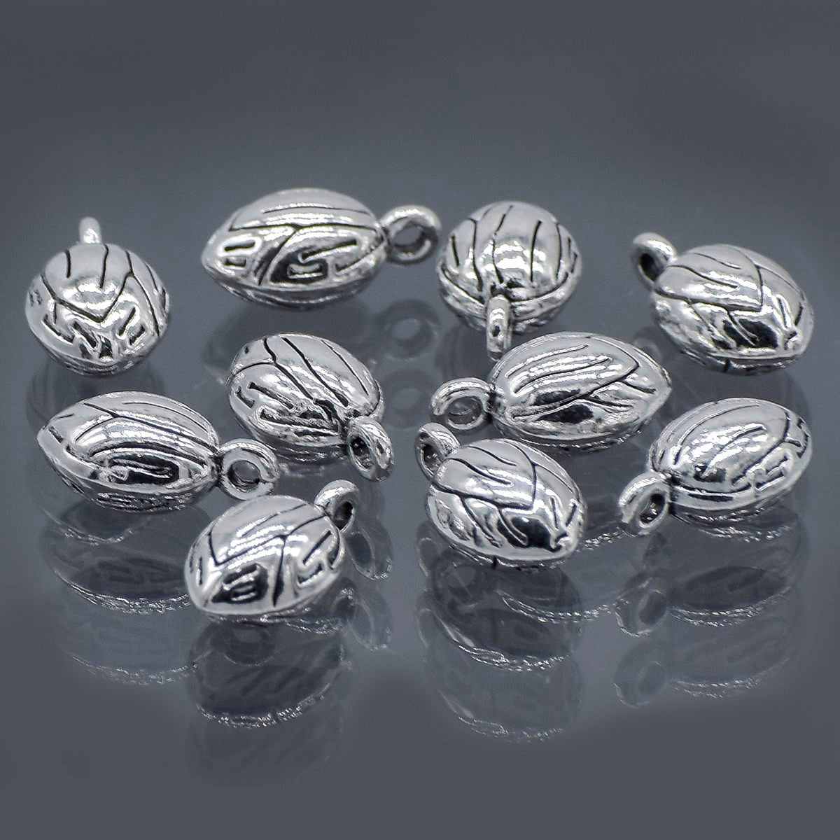 Gift To Love | Metal Craft Fitting Lotus Pod | Pcs : 10 Pcs | Code : MC-3525