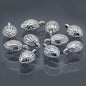 Gift To Love | Metal Craft Fitting Lotus Pod | Pcs : 10 Pcs | Code : MC-3525