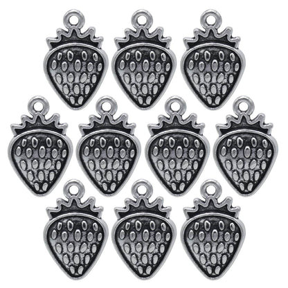 Gift To Love | Metal Craft Fitting Strawberry | Pcs : 10 Pcs | Code : MC-3594