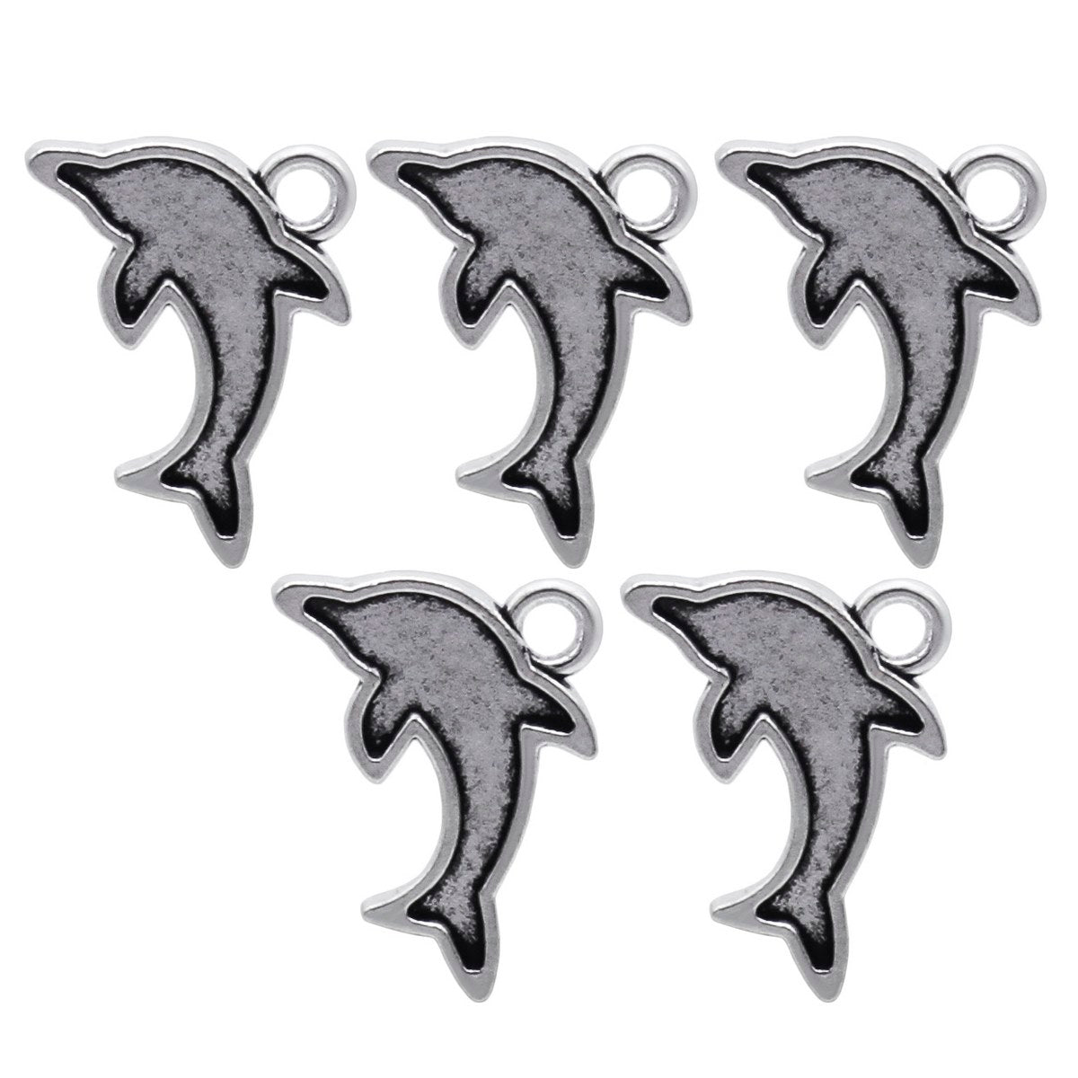 Gift To Love | Metal Craft Fitting Dolphin | Pcs : 5 Pcs | Code : MC-3629