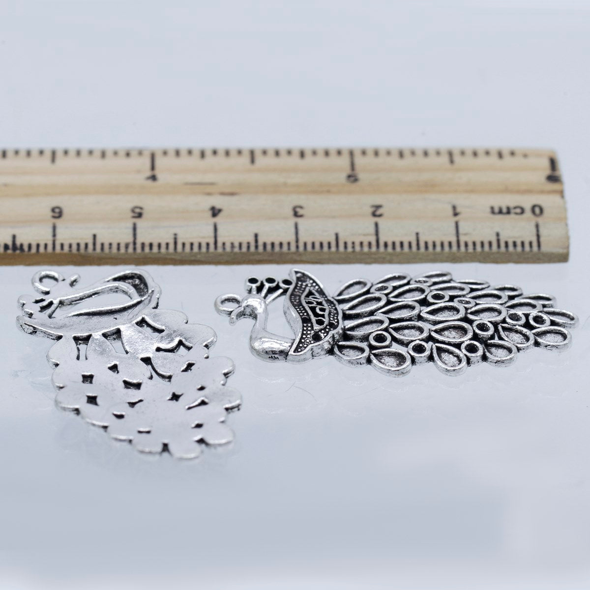 Gift To Love | Metal Craft Fitting Peacock | Pcs : 2 Pcs | Code : MC-3699