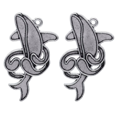 Gift To Love | Metal Craft Fitting Dolphin | Pcs : 2 Pcs | Code : MC-3924