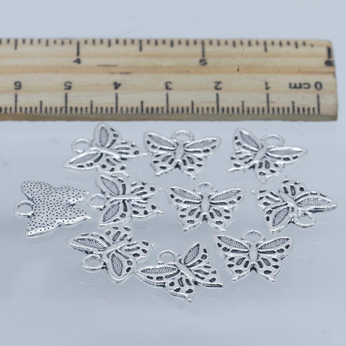 Gift To Love | Metal Craft Fitting Butterfly | Pcs : 10 Pcs | Code : MC-3938