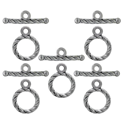 Gift To Love | Metal Craft Fitting Set Toggle Clasp | Pcs : 5 Pcs | Code : MC-4073