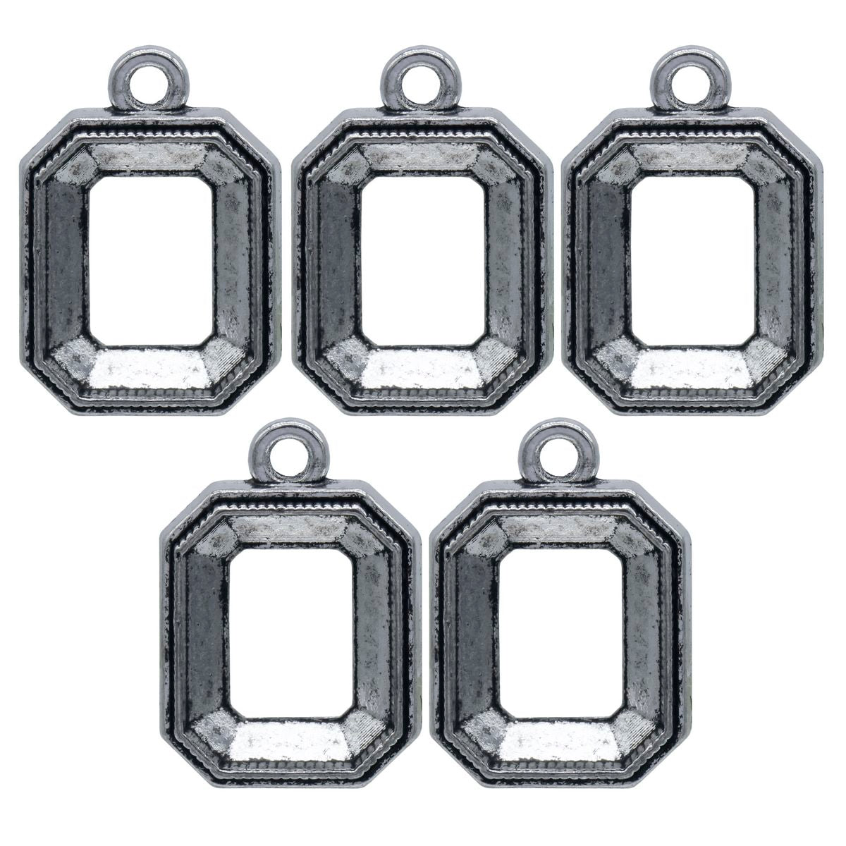 Gift To Love | Metal Craft Fitting Rectangle | Pcs : 5 Pcs | Code : MC-4318