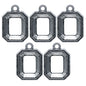 Gift To Love | Metal Craft Fitting Rectangle | Pcs : 5 Pcs | Code : MC-4318