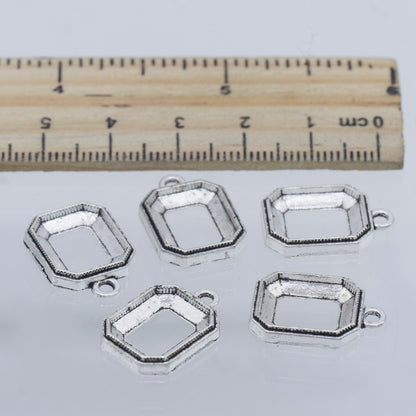 Gift To Love | Metal Craft Fitting Rectangle | Pcs : 5 Pcs | Code : MC-4318