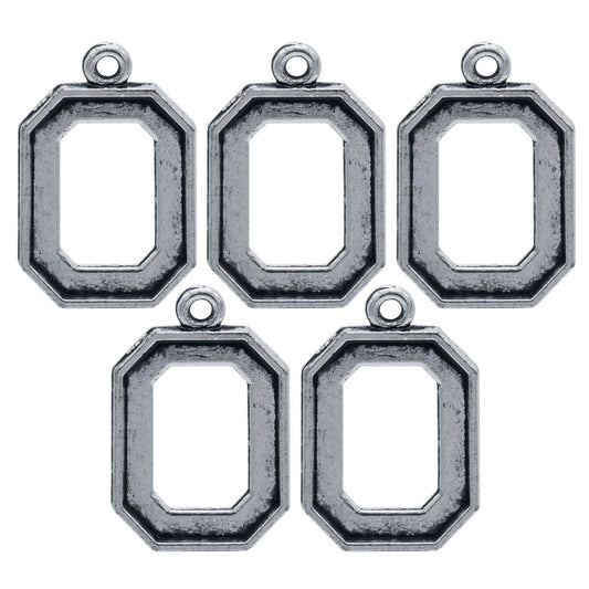 Gift To Love | Metal Craft Fitting Rectangle | Pcs : 5 Pcs | Code : MC-4364