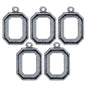 Gift To Love | Metal Craft Fitting Rectangle | Pcs : 5 Pcs | Code : MC-4364