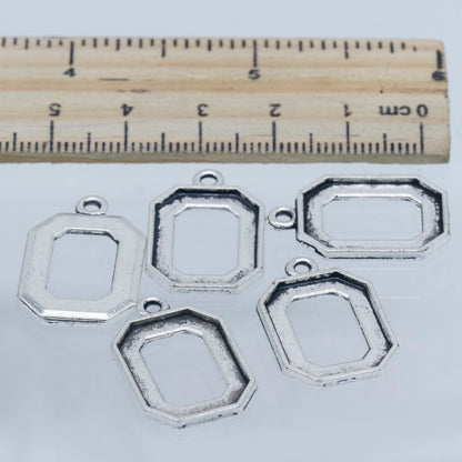 Gift To Love | Metal Craft Fitting Rectangle | Pcs : 5 Pcs | Code : MC-4364