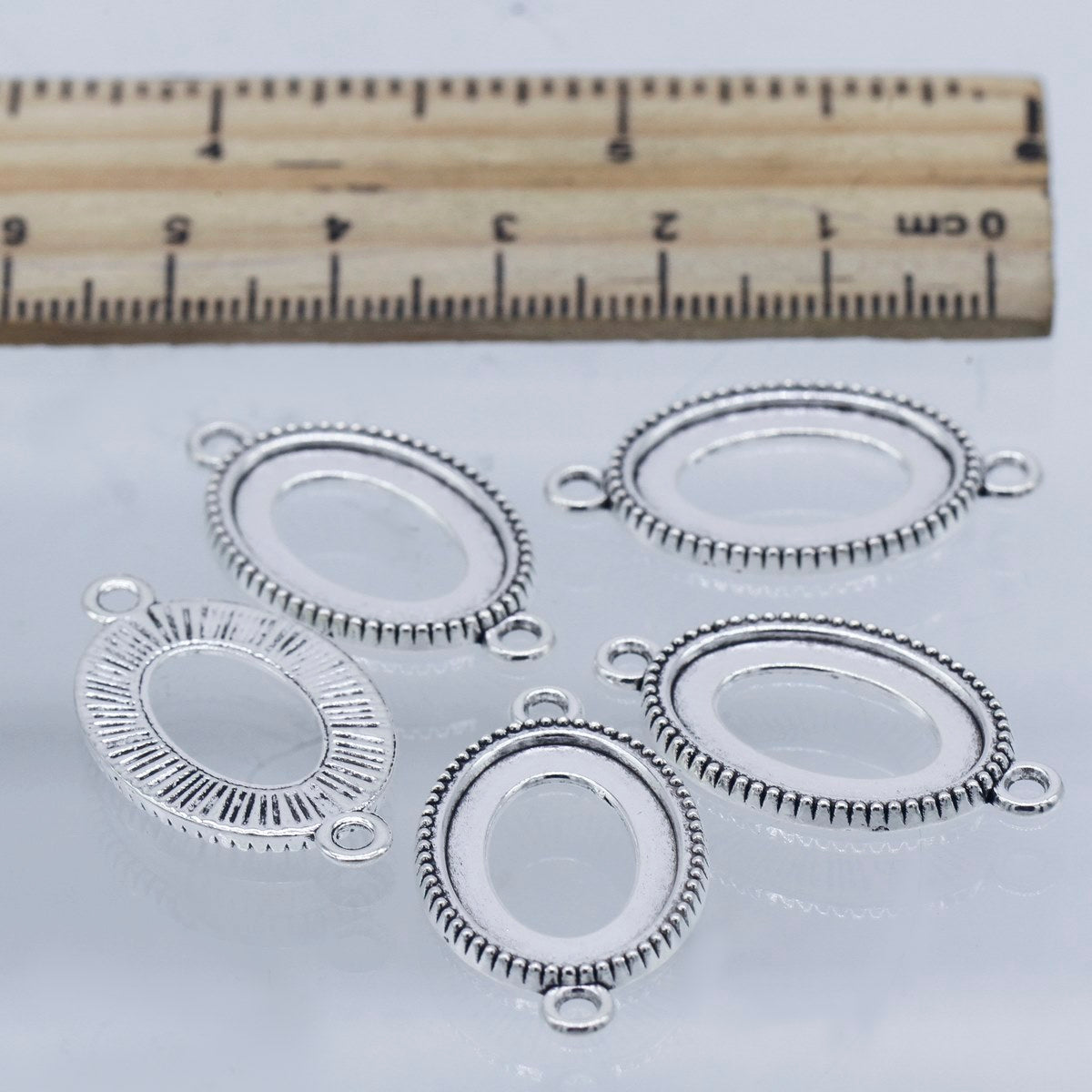 Gift To Love | Metal Craft Fitting Oval | Pcs : 5 Pcs | Code : MC-4398